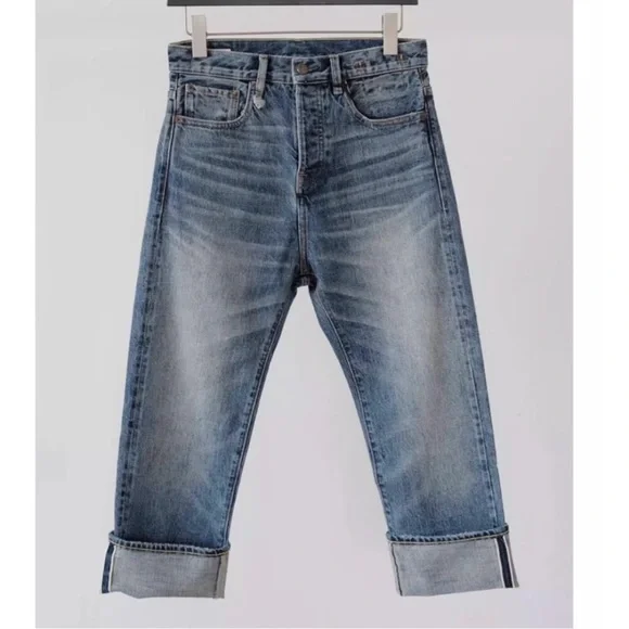 [R13] Tailored Drop Cuffed Estin Selvedge Jeans Special Edition - Picture 4 of 9